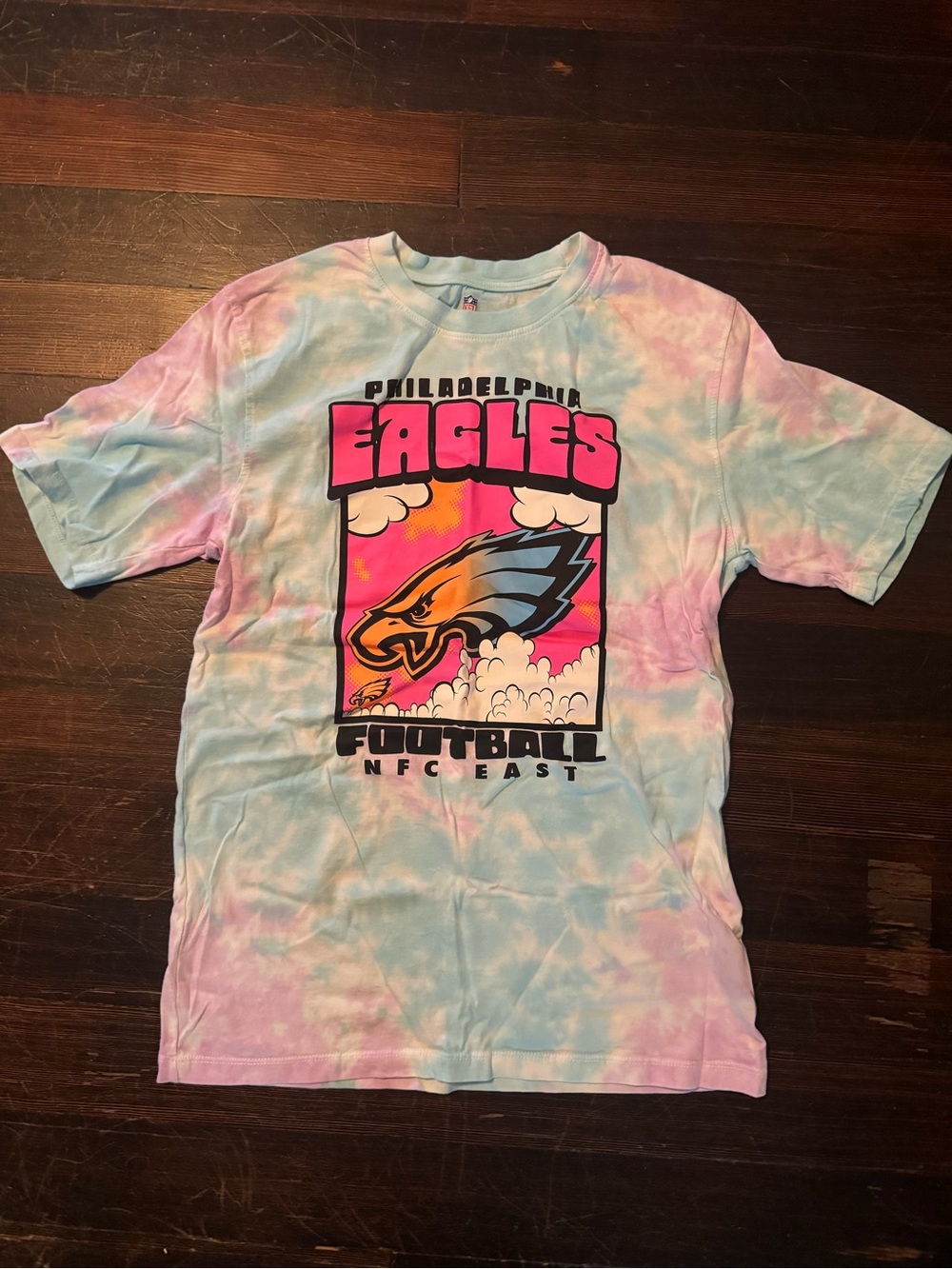 NFL Philadelphia Eagles Tie-Dye Tee youth XL, adult small